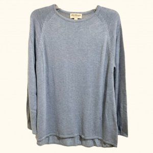 Norm Thompson Blue Light Knit Sweater